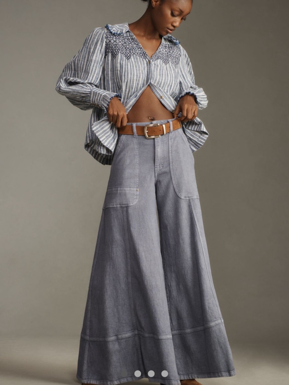 Pilcro Wide Leg Pants